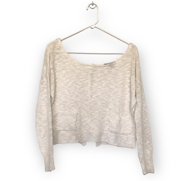 Poof! button back sweater - Picture 2 of 4